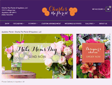 Tablet Screenshot of charlesthefloristappletonwi.com